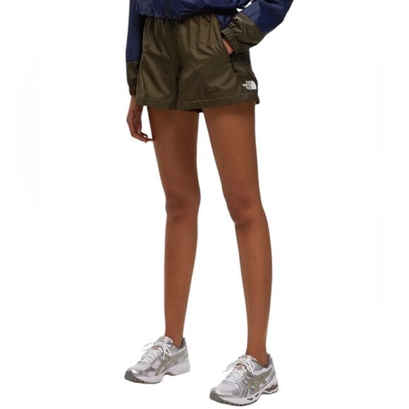 THE NORTH FACE Women's X Shorts Navy Blue Green XXL New with Tags - Picture 2 of 9